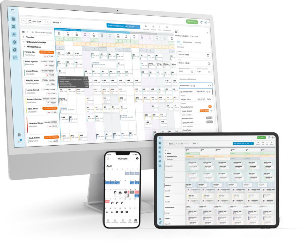 Planerio: Software für intelligente Dienstplanung auf Knopfdruck