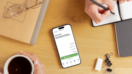 Titelbild / Hero Arbeitszeiterfassung Pflicht 2026: Mitarbeitende erfassen Arbeitszeit digital per App, PC und Terminal 102