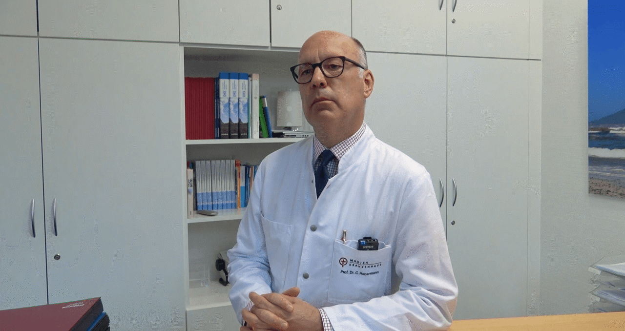 Prof. Dr. Christian Habermann, Chefarzt und Ärztlicher Direktor im Marienkrankenhaus, über Planerio