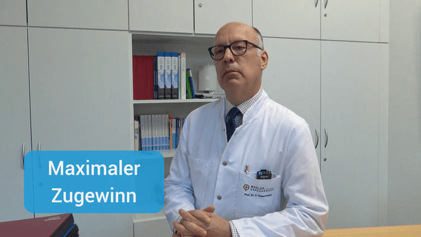 Prof. Dr. Christian Habermann, Chefarzt und Ärztlicher Direktor im Marienkrankenhaus, über Planerio